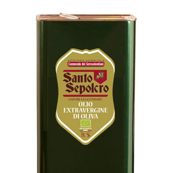 Latta da 5L Olio EVO Biologico molitura 2024